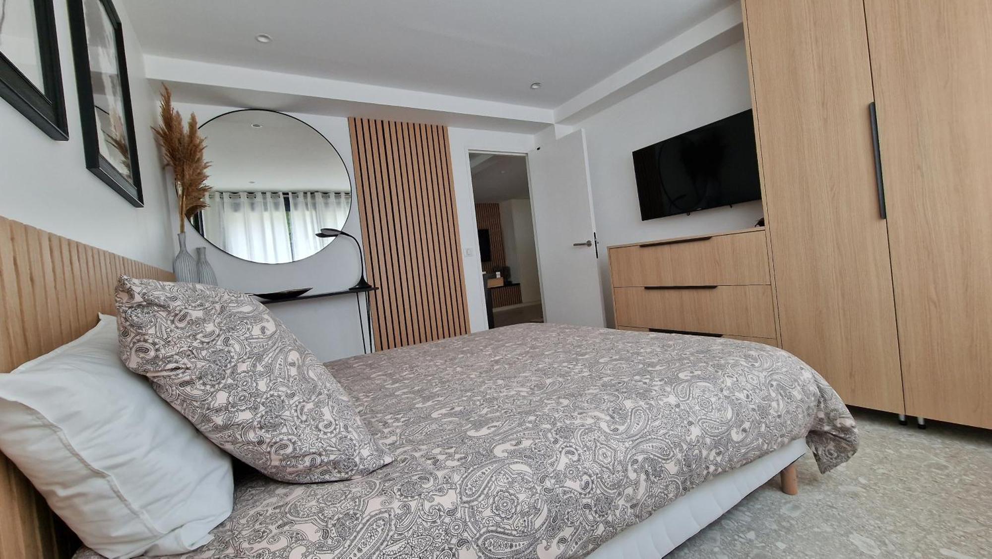 Moderne F3 - 10 Min Aeroport Cdg - Paris - Parc Asterix - Disneyland Paris - Tour Eiffel - Champs Elysee - 15 Min Parc Des Expositions Villepinte - 10 Min Le Bourget - 5 Min Du Golf International De Roissy- Jo 2024 ル・ティレー エクステリア 写真